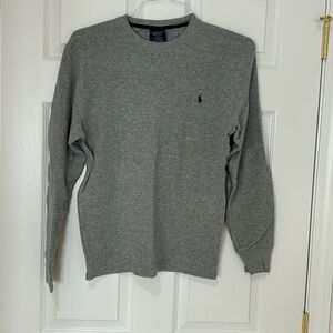 Polo Ralph Lauren Gray Sleepwear Set Top and Bottom Size Small